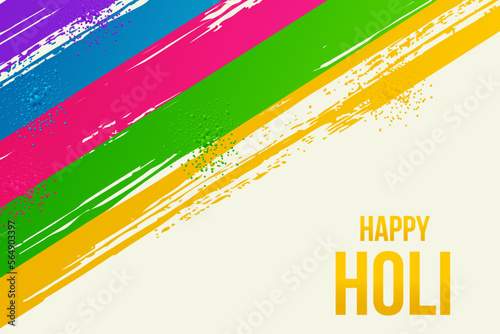 grunge abstract background for holi festival