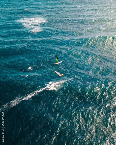 Windsurfing at Coronation Beach - Western Australia 