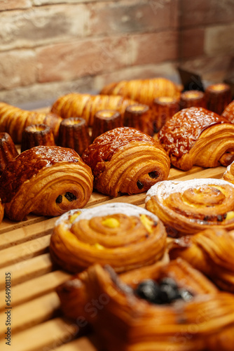 sweet pastry in display