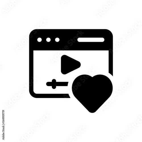 favourite glyph icon