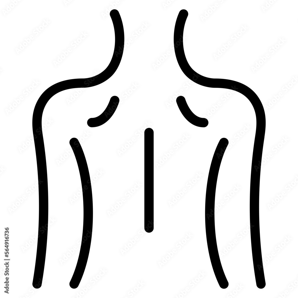 Obraz premium male back