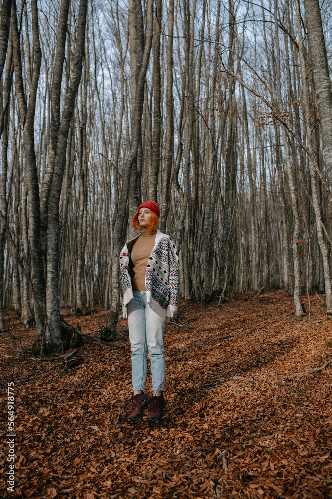 woman in the woods woman in the woods