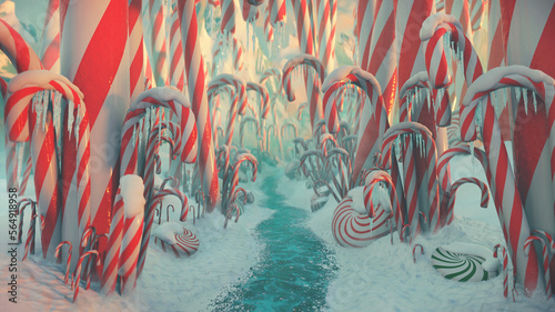 Candy Cane Forest photo