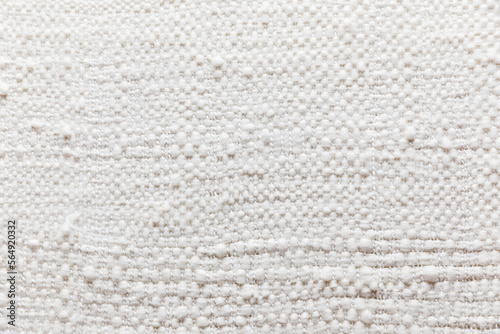 White textile artwork