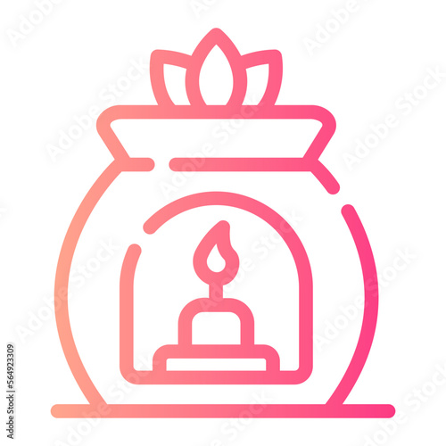 aromatherapy gradient icon