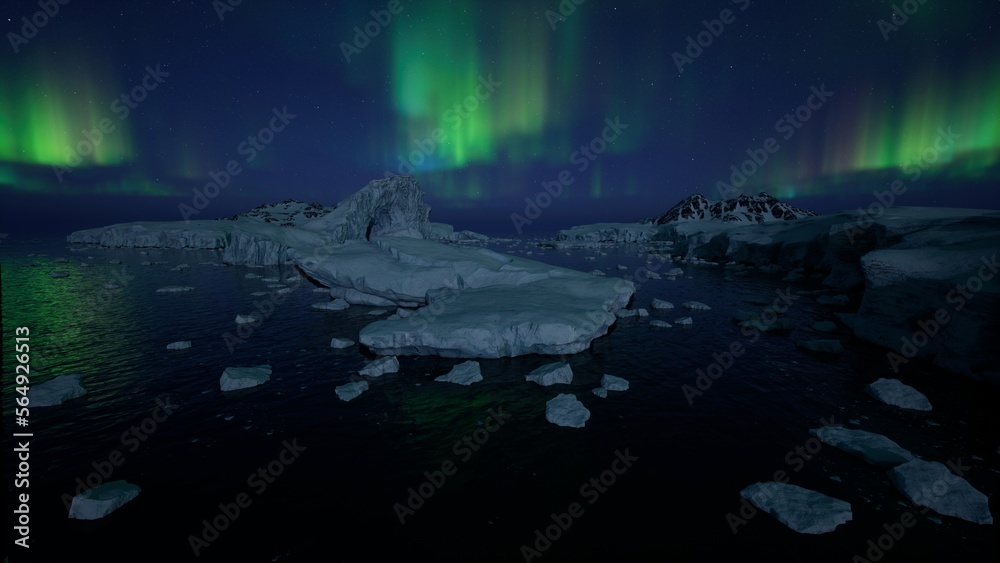 Artic Ice Waters