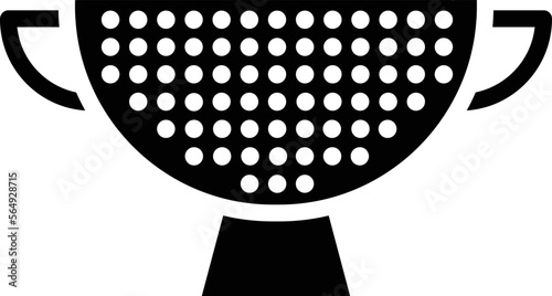 Strainer Vector Icon
