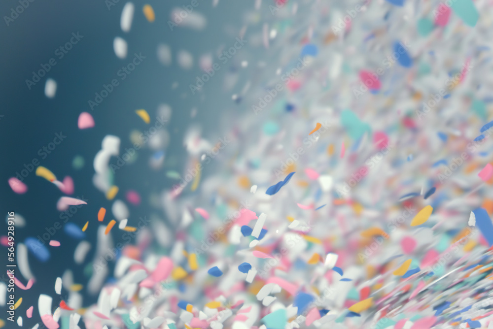 Fototapeta premium confetti,background with confetti