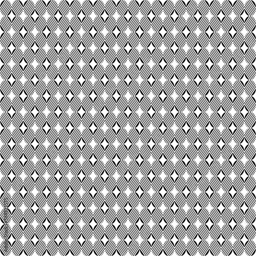 abstract black and white background steel pipes circel line round seamless pattern chain wallpaper . 