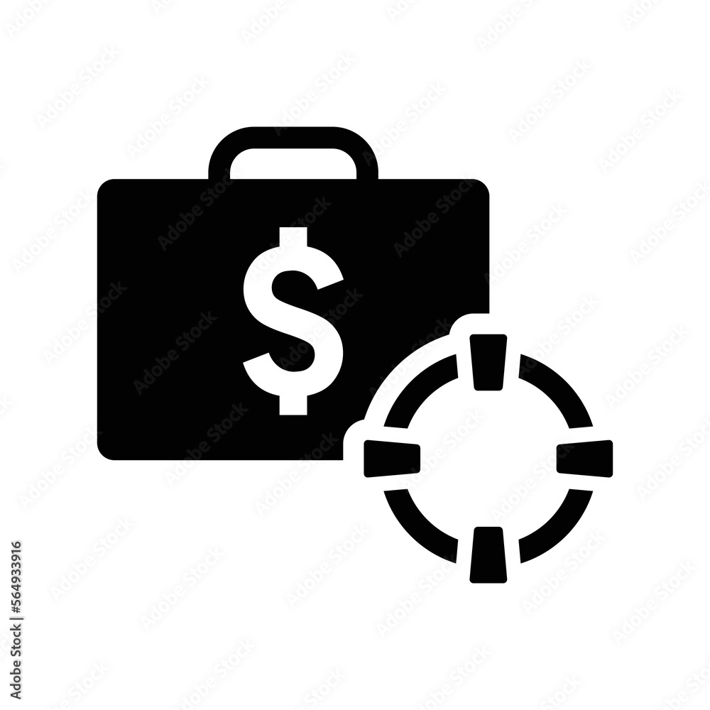 Business Rescue icon. Editable vector isolated on a white background. Business Rescue icon. Editable vector isolated on a white background.
