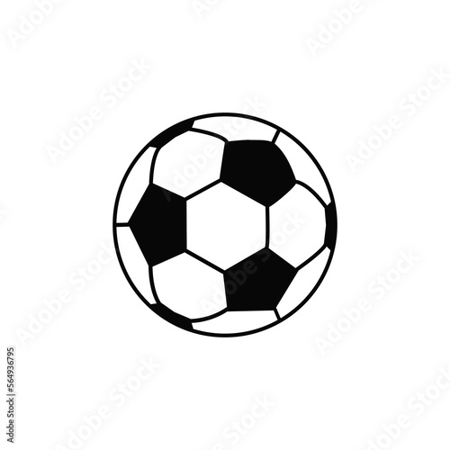 Soccer ball  isolated on white background