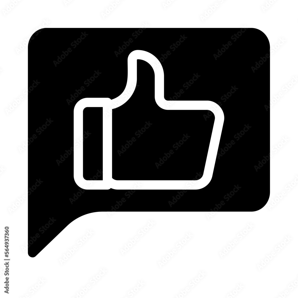 Obraz premium Icon online shop feedback Illustration for web app etc