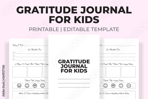 Gratitude Journal For Kids