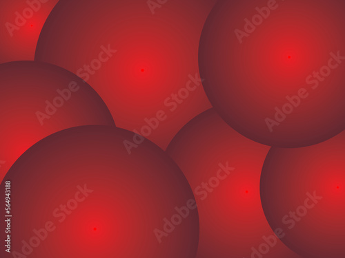 background with red gradient circle pattern