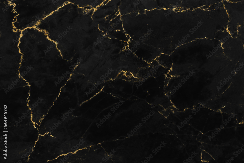 Black and gold marble luxury wall texture with shiny golden line ...
