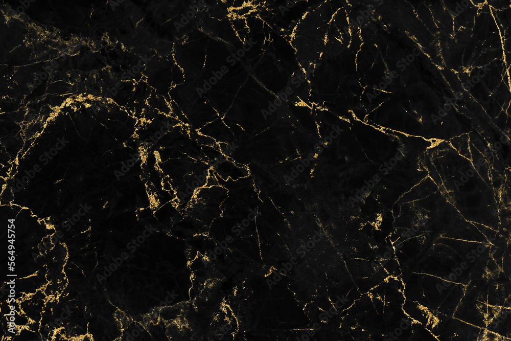 Black and gold marble luxury wall texture with shiny golden line ...
