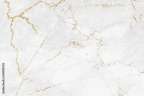 White and gold marble luxury wall texture with shine golden line pattern abstract background design for a cover book or wallpaper and banner website.