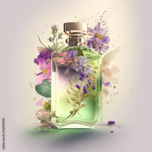 background with flowers