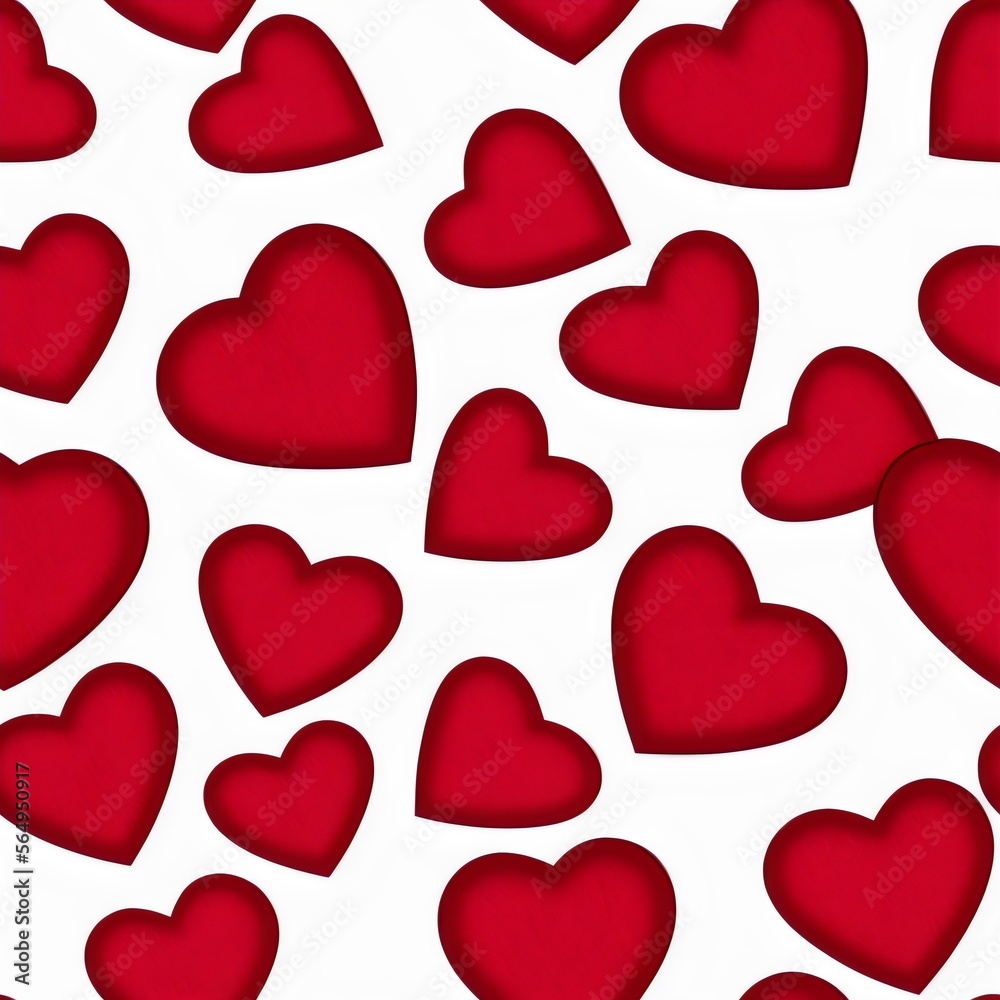 Ld red outlined, seamless hearts pattern, tileable Valentine texture asset, part of Hearts_Textures_Collection, Generative AI Ld red outlined, seamless hearts pattern, tileable Valentine texture asset, part of Hearts_Textures_Collection, Generative AI
