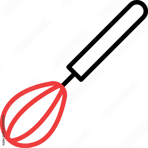 Whisk Vector Icon
