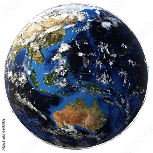 Planet Erde, Australien, Afrika, Asien, Ansicht, Südamerika, transparenter Hintergrund, png, erdball, welt, ozean, 3d, isoliert photo