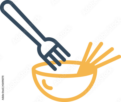 Pasta Vector Icon 