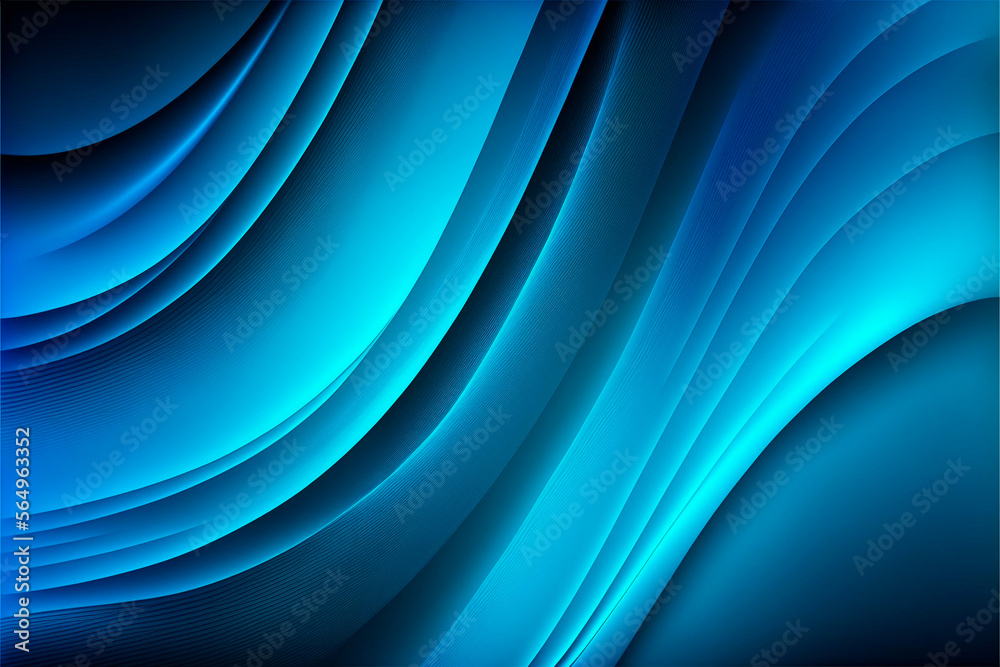 Fototapeta premium Fondo azul abstracto con textura, generative ai.