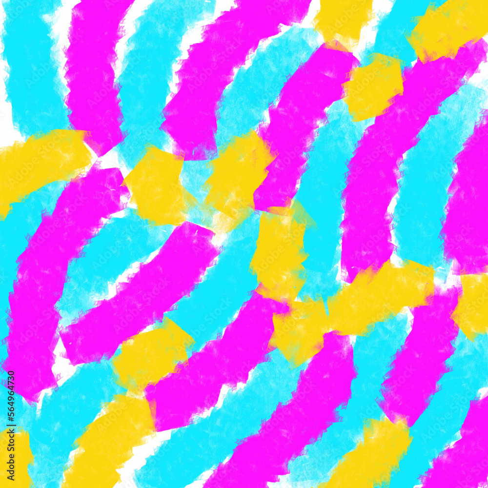 colorful hand prints