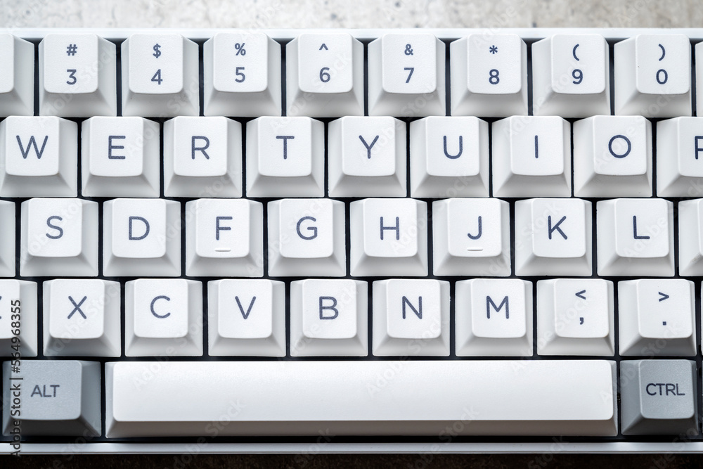 The mechanical keyboard The mechanical keyboard
