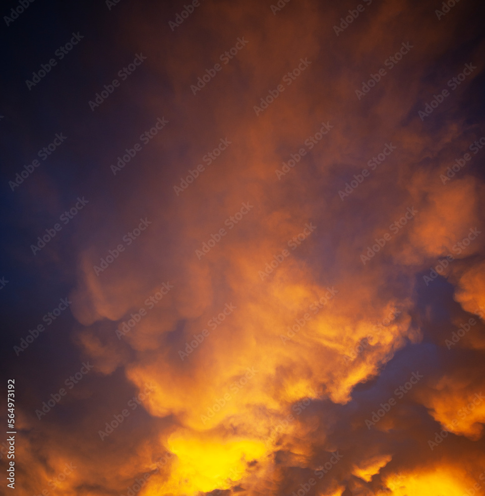 dramatic red sky with clouds,bright red sunset,space for design.,magic fantasy sky, dramatic background for design,war,