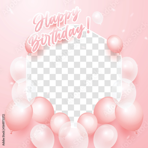 Photography Profile frame social media happy birthday