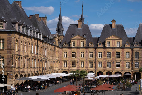 Charleville-Mézières in the North of France