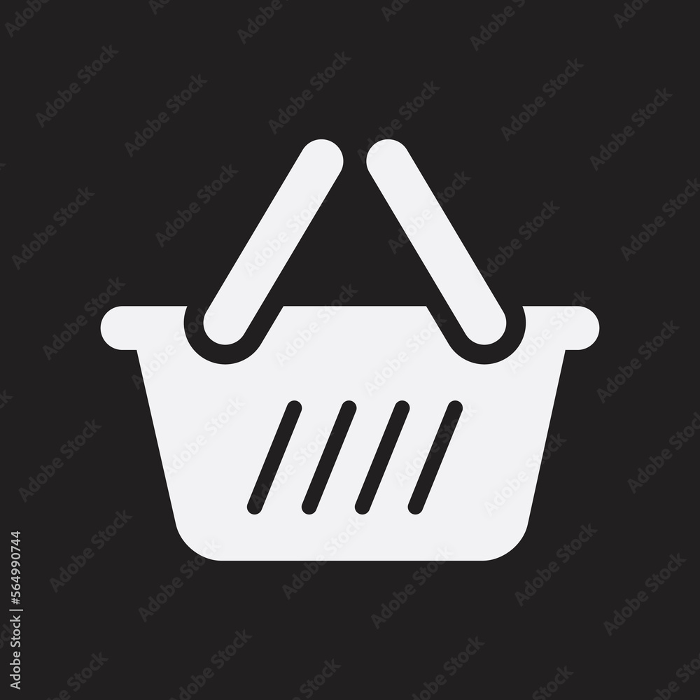 Shopping cart creative design icon. Vector illustration. Shopping cart creative design icon. Vector illustration.