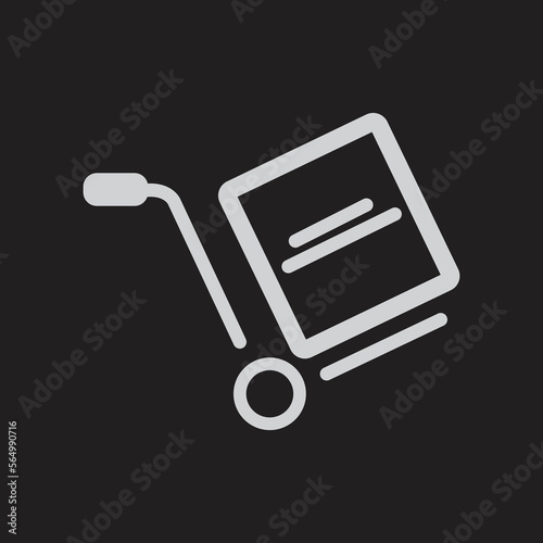 palette icon illustration image for carrying heavy objects