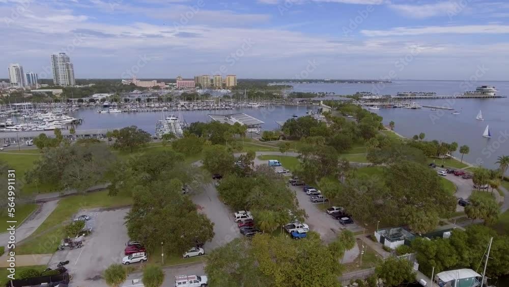 4K Aerial Drone Video of Luxury Yachts at Marina on Tampa Bay in Downtown St. Petersburg, FL 4K Aerial Drone Video of Luxury Yachts at Marina on Tampa Bay in Downtown St. Petersburg, FL