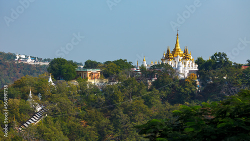 Pagoda and Stupa of Mandalay in Myanmar © hecke71