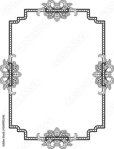 Frame Border Art Vintage De...