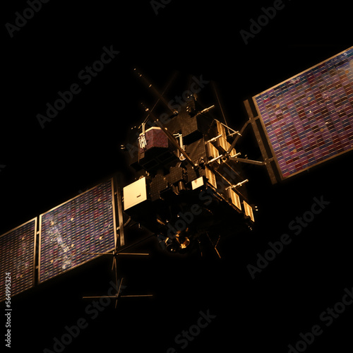Fototapeta Naklejka Na Ścianę i Meble -  rosetta mission satellite