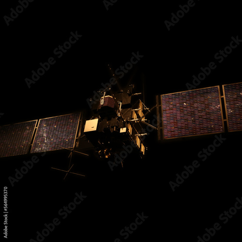 Fototapeta Naklejka Na Ścianę i Meble -  rosetta mission satellite