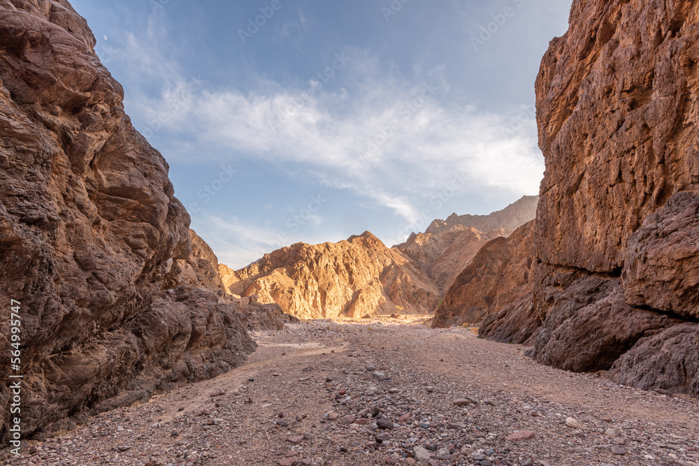 Fototapeta premium Egypt Dahab rass shitan sea and camp