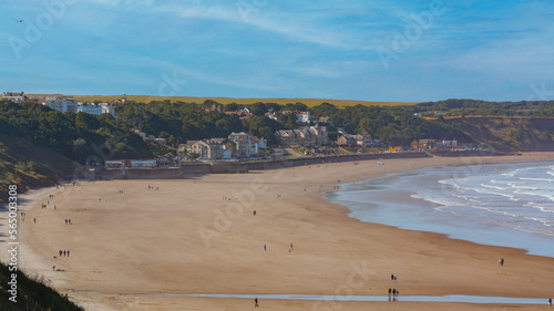 Filey beach and coast, North Yorkshire