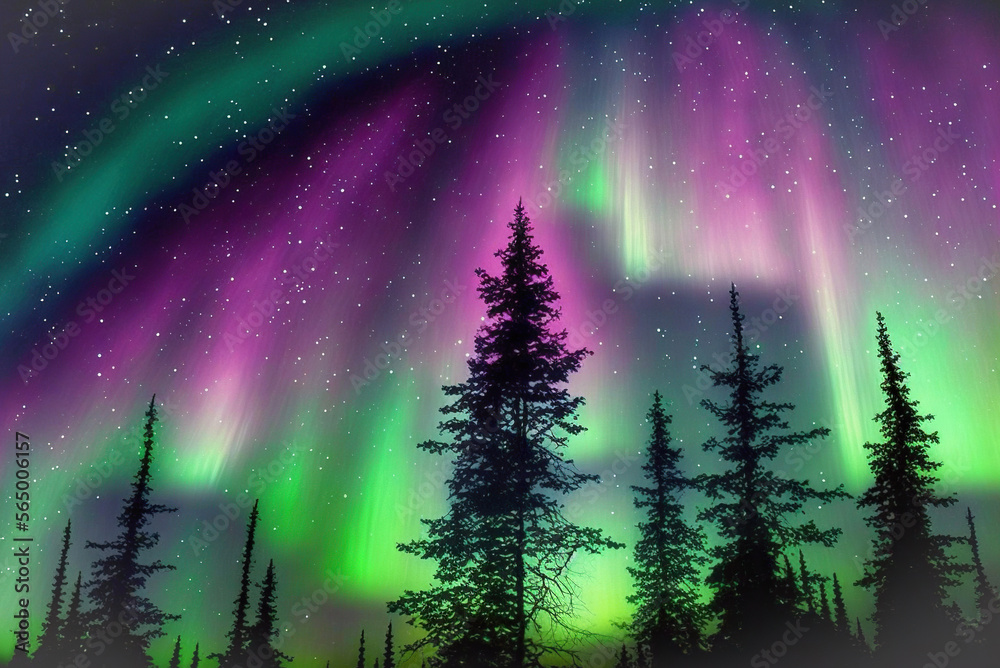 The forest of light, the forest of night The forest of light, the forest of night