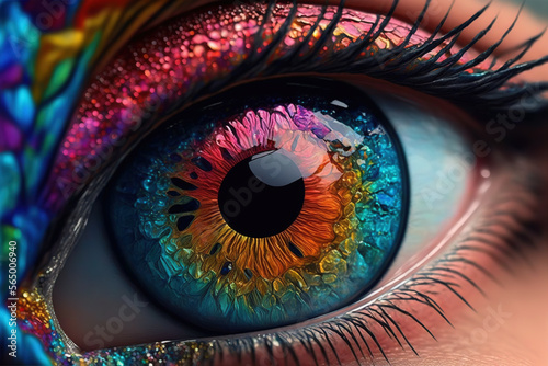 Colors of Life through the Eyes Generative AI
