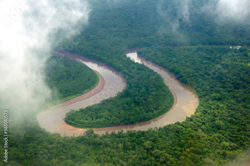 Napo River near Coca, Amazon Rainforest, Ecuador photo