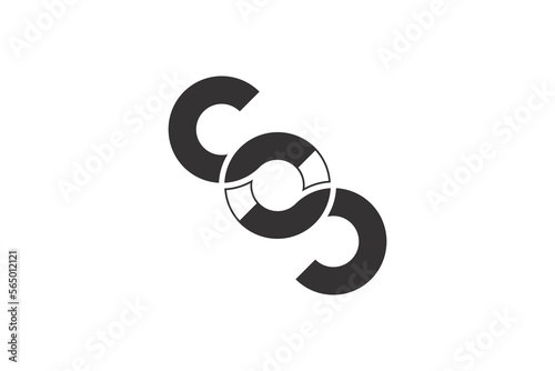 sos logo design concept