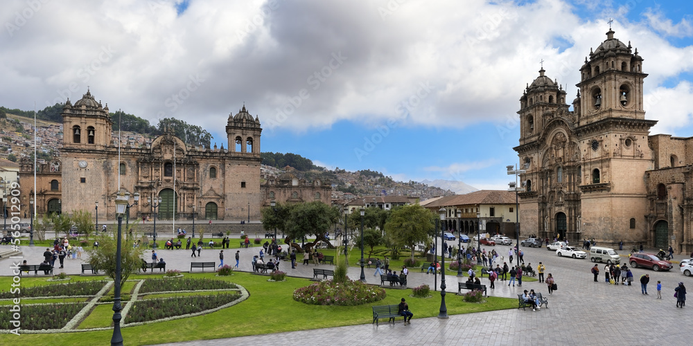 Cathedral of Cusco or Cathedral Basilica of the Virgin of the Assumption, Plaza de Armas, Cusco, Peru