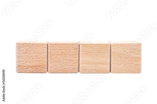 wood cube blocks isolated. png file