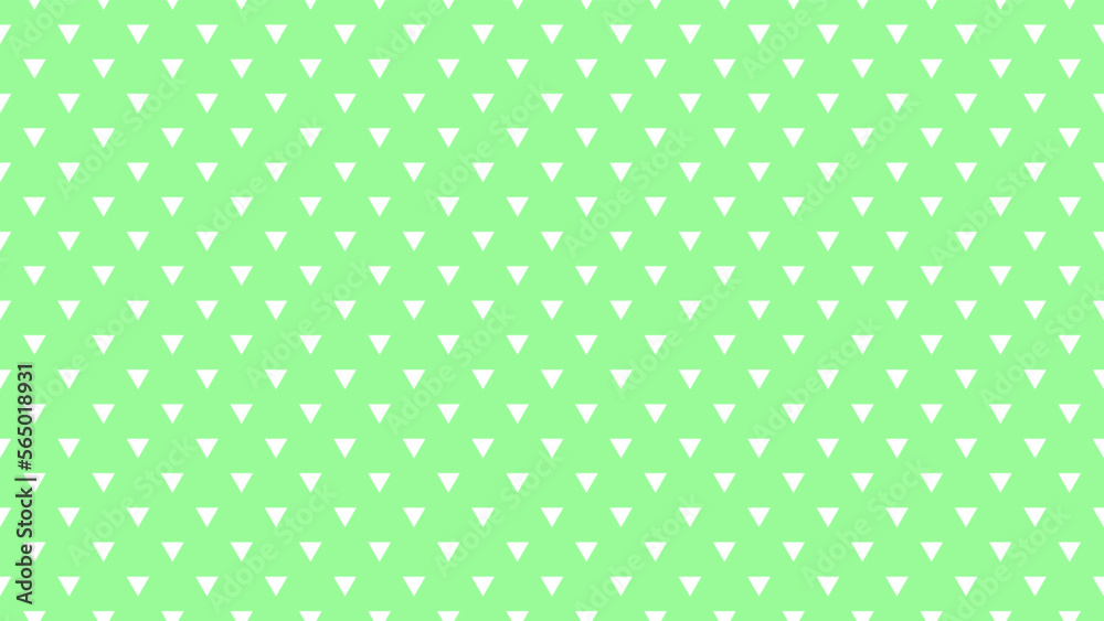 white colour triangles pattern over pale green useful as a background white colour triangles pattern over pale green useful as a background
