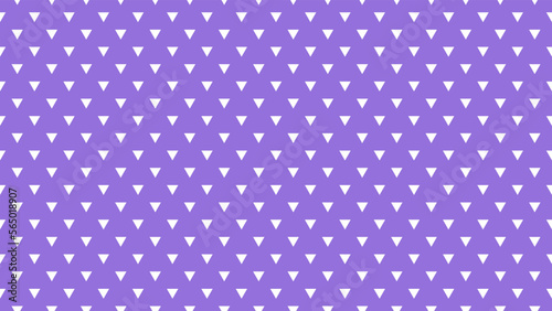 white colour triangles pattern over medium purple useful as a background