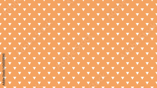 white colour triangles pattern over sandy brown useful as a background (ID: 565018941)